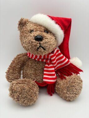 Vintage Sears Charity Teddy Bear "Kringle" Plush Stuffie 2000 (SKU: 803TO)